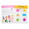 A4 14 Pages Wipe Clean Activity Colours and Shapes Book With Pen by Ormond