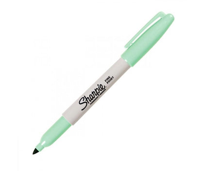 Pastel Green Sharpie Fine Point Permanent Marker Pen