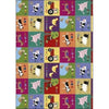 Farmyard Collage Gift Wrapping Paper with Gift Tags Pack of 2