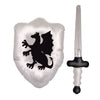 Inflatable Shield 48cm With Swords 62cm set