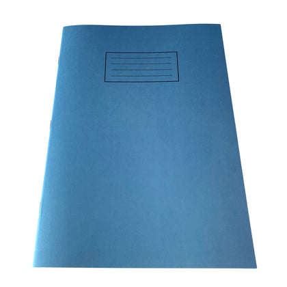 Pack of 50 Janrax A4 Blue 80 Pages Feint and Ruled Exercise Books