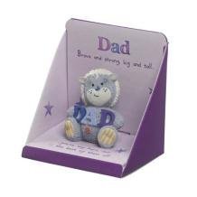 Dad Captioned Lloyd Lion Resin Figurine Elliot and Buttons