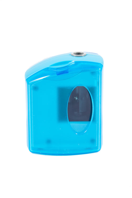 Battery or AC Adapter Operated Single Hole Pencil Sharpener