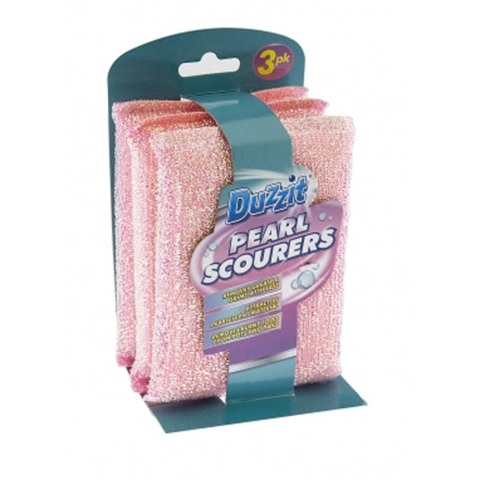 Pack of 3 Duzzit Multi Colour Scourer