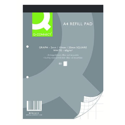 A4 Graph Refill Pad 80 Sheet (Pack of 10)