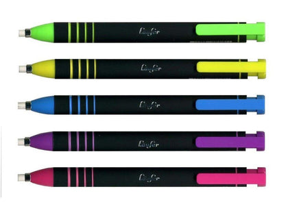 Jakar Eraser Pen Retractable Rubber For Precision Erasing With Pocket Clip