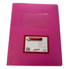 A5 Pink Flexible Cover 20 Pocket Display Book