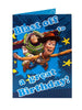 Disney Toy Story Woody Buzz Lightyear Blast Off to a Great Birthday! Birthday Card