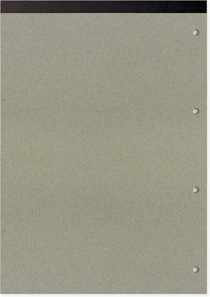 160 Page A4 Brown Refill Pad (210 x 297mm)