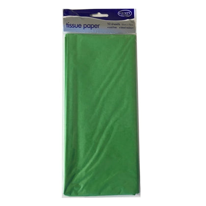 Acid Free Light Green Tissue Paper 10 Sheets