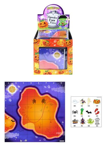 Halloween Treasure Map Game 19.5cm x 19.5cm
