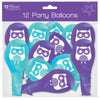Pack of 12 Woodland Printed Party Balloons