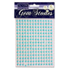 Pack of 210 Pearl Baby Blue Self Adhesive 6mm Gem Stones by Icon Craft