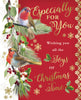 Box of 24 Robin Design Luxury Portrait Christmas Cards With Envelopes