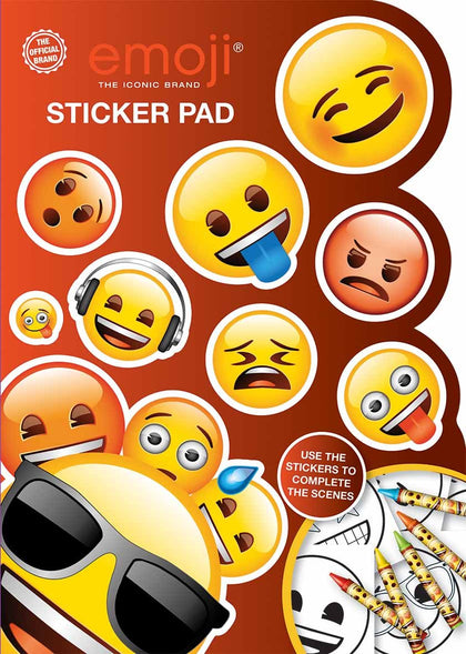 Emoji Shaped Sticker Pad