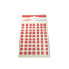 Pack of 560 Red 8mm Round Labels - Stickers