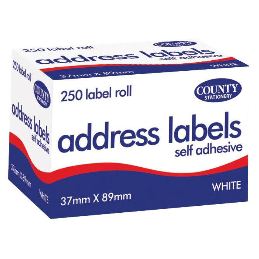 Self Adhesive Address Labels 250 Roll– Choice Wholesale