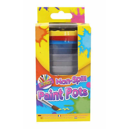 Pack of 3 Non Spill 7.5mm Tall Paint Pots