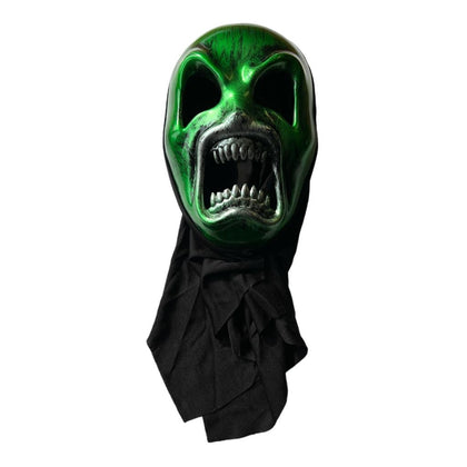 Metallic Green Face Mask
