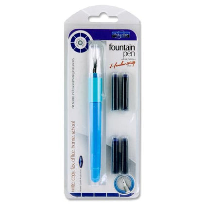 Fountain Pen With 4 Cartridges by Pro:scribe